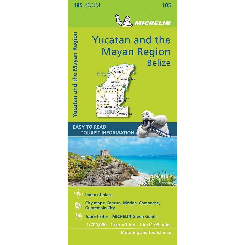 185 Yucatan and the Mayan Region Michelin